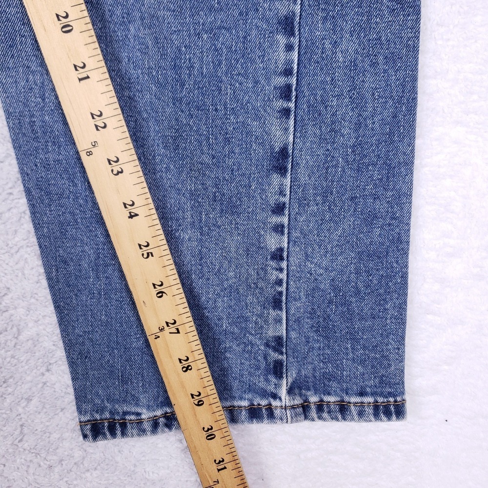 Levi's 505 Straight Leg Jeans 38x30 Blue - Picture 5 of 12